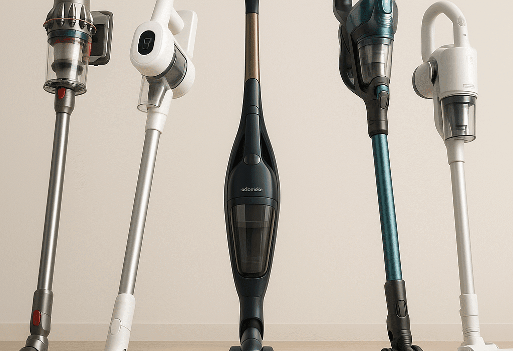 5 เครื่องดูดฝุ่นไร้สาย แนะนำปี 2025 ใช้งานสะดวก พลังแรง คุ้มค่า เหมาะกับทุกบ้าน