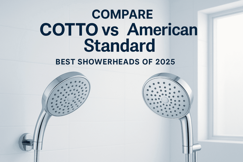 เปรียบเทียบฝักบัว COTTO กับ American Standard เลือกรุ่นไหน ปี 2025
