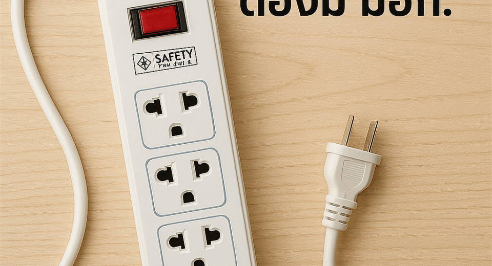 ปลั๊กพ่วงไฟฟ้าคุณภาพสูง