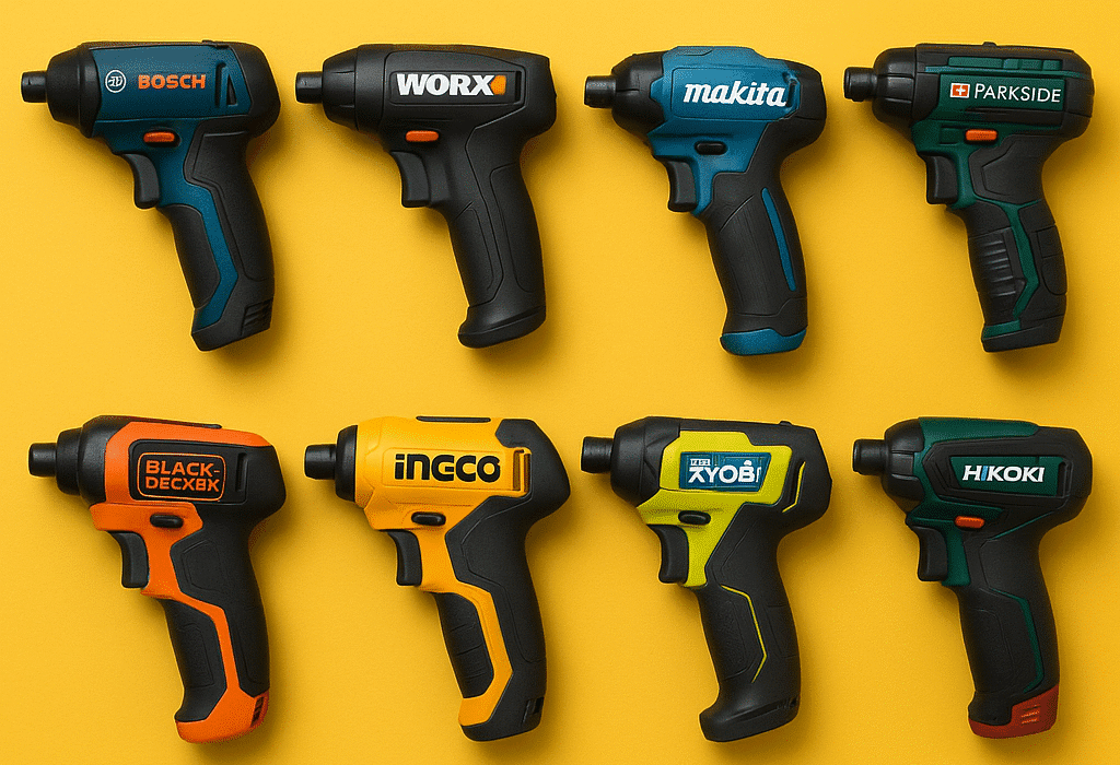 10 ไขควงไฟฟ้าแนะนำปี 2025 ใช้งานดี คุ้มราคา สำหรับงาน DIY และช่างมืออาชีพ