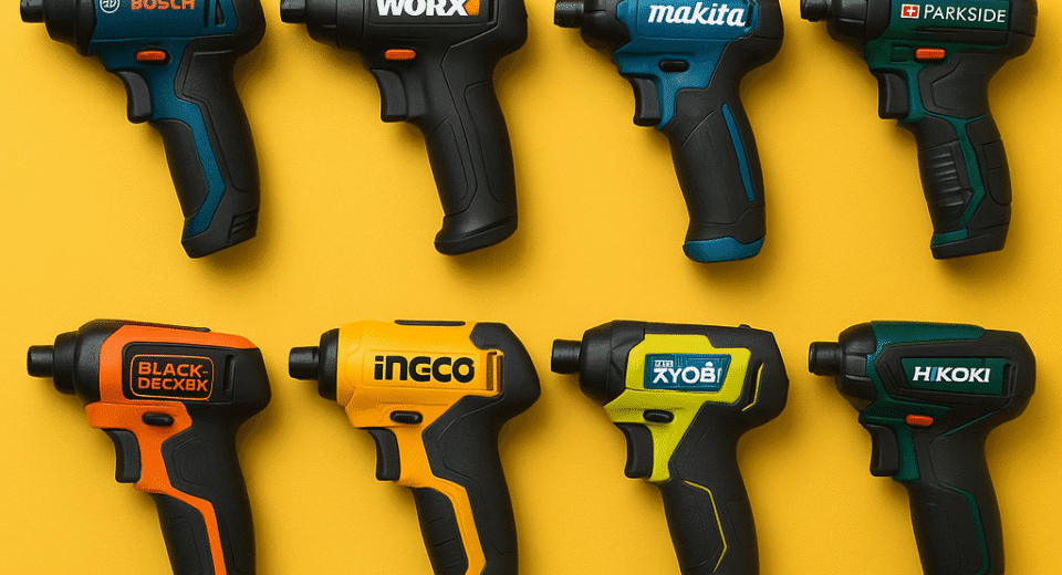 10 ไขควงไฟฟ้าแนะนำปี 2025 ใช้งานดี คุ้มราคา สำหรับงาน DIY และช่างมืออาชีพ