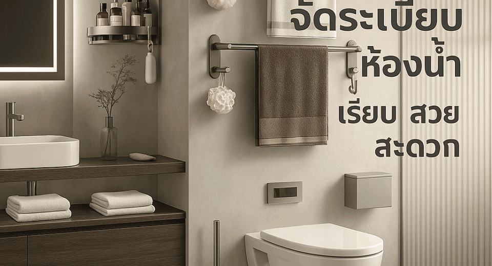 ไอเดียจัดห้องน้ำ